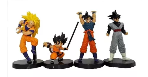 Set X 4 Figuras Dragon Ball Super Goku