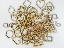 Comprar 50 Figuras Formas Fibrofacil 3.5cm Caladas Artesanías
