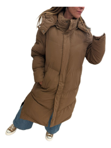 Campera Larga Inflable Tapado The Big Shop