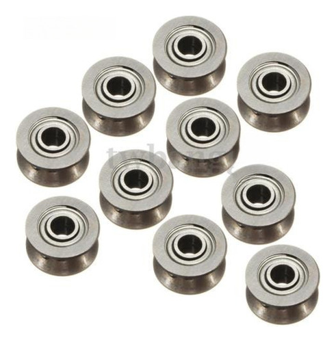 10pcs 624vv V Plata Rodamientos Sellados De Bolas De Ranura 