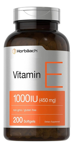 Vitamina E 1000 Horbaach - Unidad - Unidad a $1337
