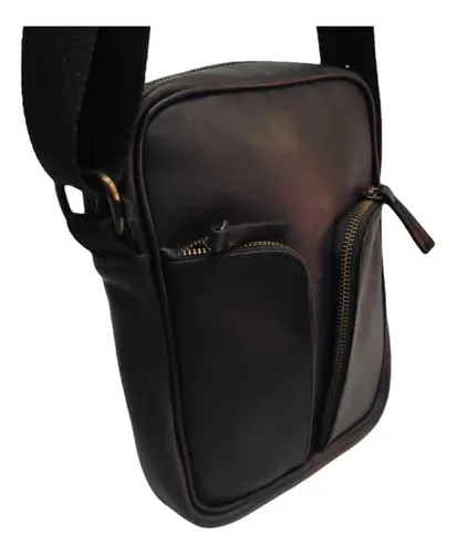 Bandolera Bolso De Piel Hombre, Mariconera 6602 –