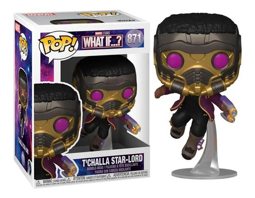 Funko Pop Marvel What If...? T'challa Star-lord 871
