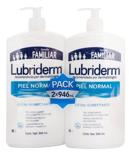 Crema Humectante Lubriderm Usa - mL a $127