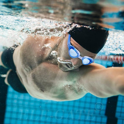 Gafas de natación color celeste Ele-Gate DEP.37.3