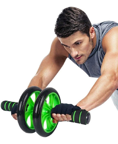 Imagen 3 de 7 de Rueda Ejercicio Abdominal Rodillo Entrenamiento Abdomen Fit