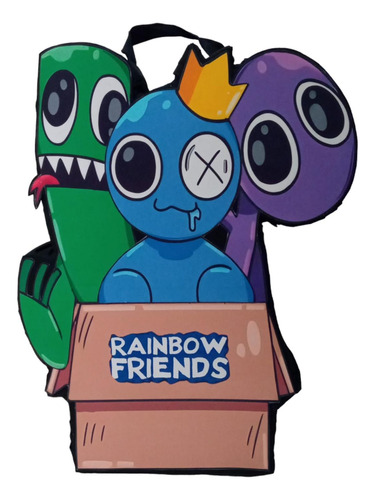 Piñata Rainbowfriends Blue 50cm Niño Niña 