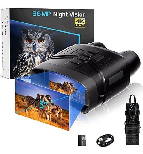 Night Vision Binoculars, 4k Portable Night Vision Goggles Mi
