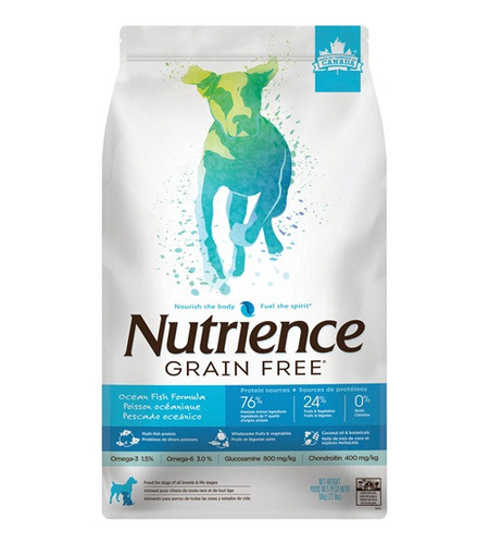 Nutrience Grain Free Perro Pescado Oceanico 10kg