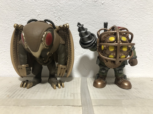 Funko Pop Bioschok Big Daddy Y Son Of Bird (Usado)