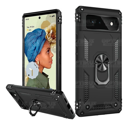 Carcasa Protector Para Google Pixel 6 Protección Niv Militar