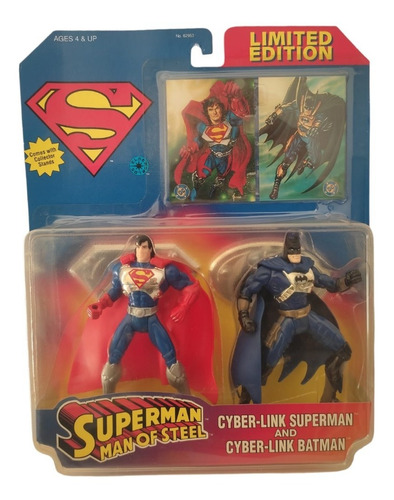 Batman Y Superman Man Of Steel Kenner Vintage Limited Editio