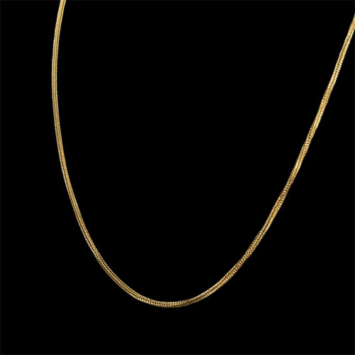 Cadena De Oro 18k Vieri Italiana 3,3gr Dorado (Usado)