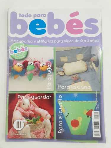 Revista Todo Para Bebes Num.1 Incluye Moldes Sumario Foto 2