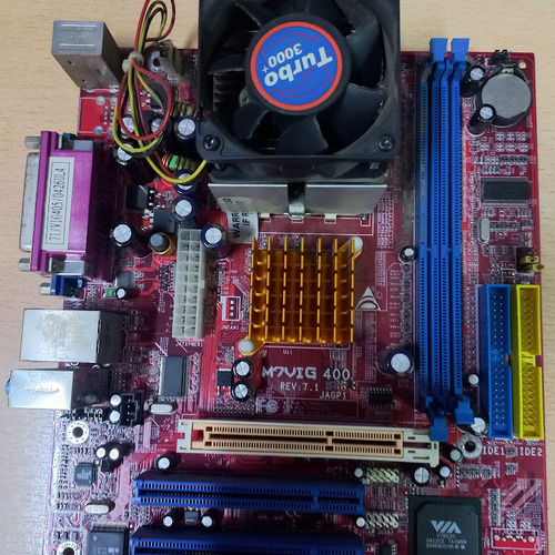Motherboard Biostar M7vig 400 - Socket 462 - Falla! (Usado)