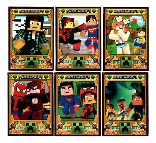 Carta do minecraft imprimir