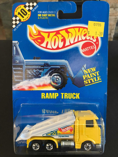 Hot Wheels Ramp Truck , Blue Card