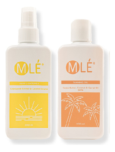 Kit Bronceador Aceite+aclarador - mL a $152