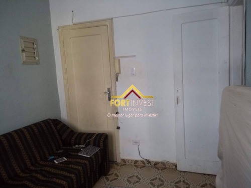 Imagem 4 de 8 de Apartamento Com 1 Dormitório À Venda, 40 M² Por R$ 165.000,00 - Canto Do Forte - Praia Grande/sp - Ap1109