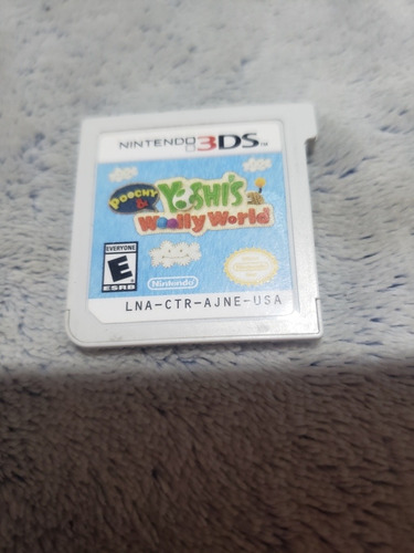 Yoshis Woolly Worlds De Nintendo 3ds Original Solo Cartucho 