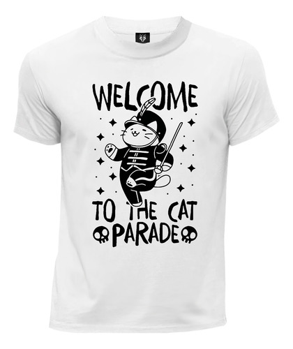 Camiseta Rock Alternativo Welcome Cat My Chemical Romance