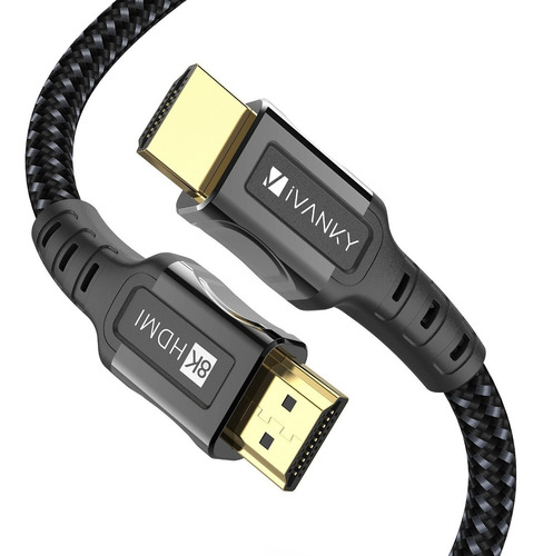 Cable Hdmi 2.1 Premium 8k 60hz Ultra Hd 48 Gbps Ivanky 2 Mt 