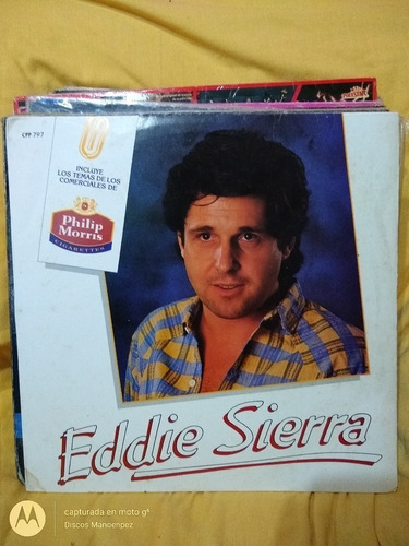 Vinilo Eddie Sierra Incluye Temas De Philip Morris M4