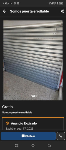 Puerta Errollable