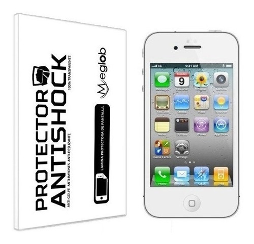 Protector De Pantalla Antishock Apple iPhone 4 4s
