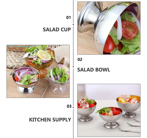 Frutero Creative, 1 Unidad, Taza De Helado, Taza De Ensalada