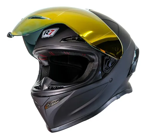 Casco Abatible R7 Unscarred Negro Mate – Moto Helmets & Sebastian