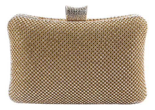 Bolso De Mano Para Mujer, De Cristal Brillante, Tipo Cartera