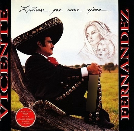 Cd - Vicente Fernandez / Lastima Que Seas Ajena