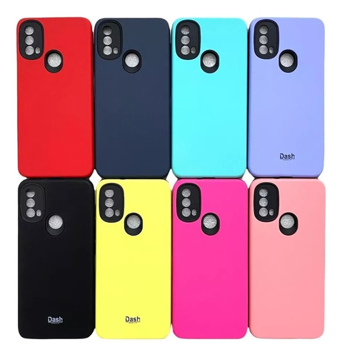 Funda Soft Reforzada + Vidrio Templado 9h Para Motorola E7