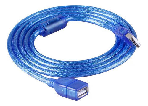 Cable Extensión Usb 2.0 Macho Hembra 3m Impresora Resistente