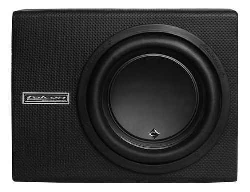 Caixa Slim Falcon 12 Xs200.1 Sl Amplificada 200w Rms - Preto