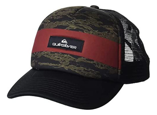 Quiksilver Kookaburra Coop Trucker Hat Para Hombre, De H [u]