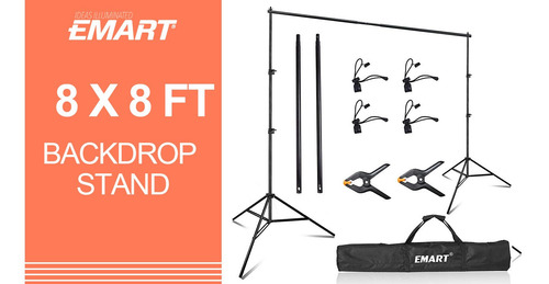 Imagen 4 de 4 de Video Studio Soporte Para Telon Fondo Ajustable Fotografia