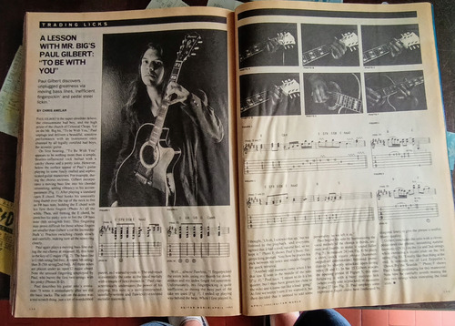Revista Guitar World - Spinal Tap - Yngwie - Mr Big - Floyd (Usado)