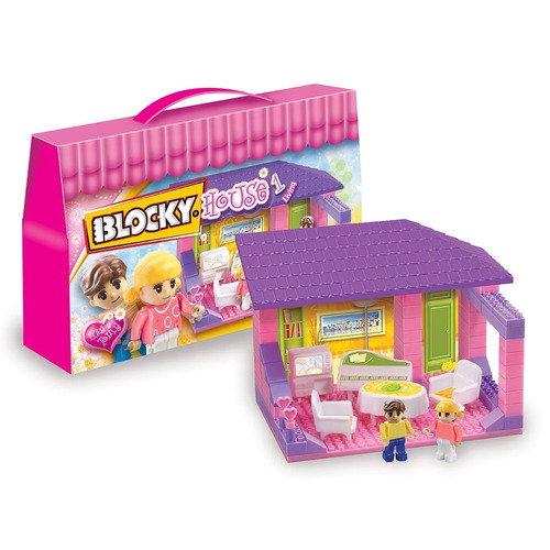 Blocky House Living Bloques Tipo  Rasti Blocky Castillo