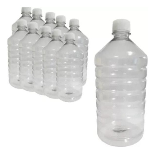 Botellas Pet De Litro Por 102 Unidades