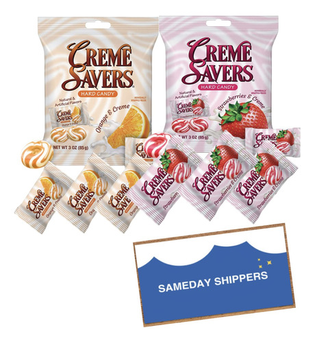 Creme Savers - Caramelo Duro Clsico Original Con Envoltura D