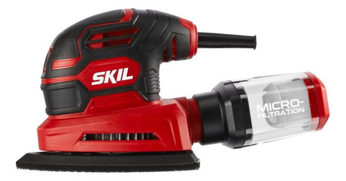 Lijadora De Detalle Skil Sr250801 Con 3 Papeles De Lija