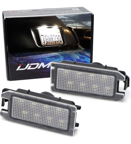 Oem Fit 3w Full Led Can Bus Kit De Luz De Matrícula Si...