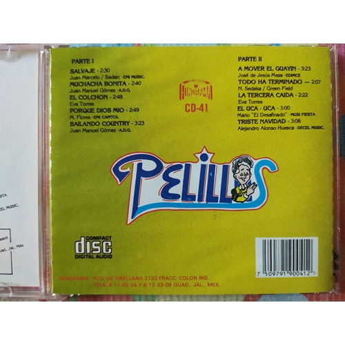 Banda Pelillos Cd Salvaje V (Usado)