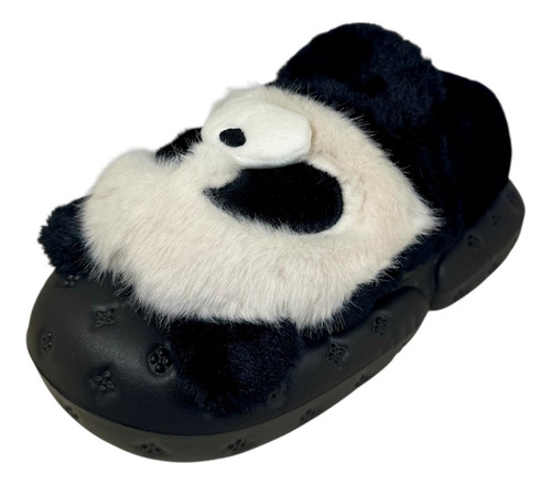 Pantuflas Mujer Dama Peluche Corderito Personaje Panda