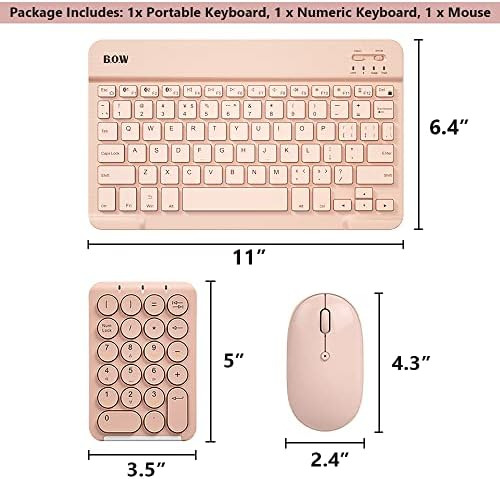Juego De Teclado Y Mouse Portátil, Accesorios De Computadora