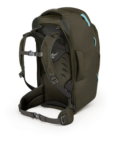 Mochila Mala Viagem Urbana Notebook Osprey Fairview 70 Lts Cor Cinza