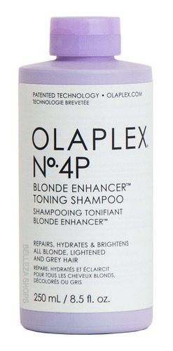 Olaplex 4p Shampoo Violeta Morado Matizador Reparador 250 Ml