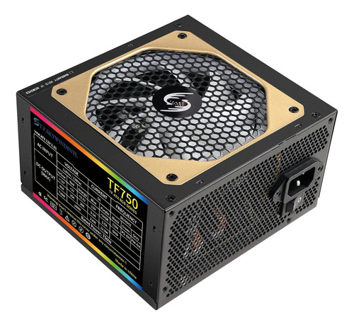Fuente De Alimentación 750w Psu Argb Totalmente Modular Stan